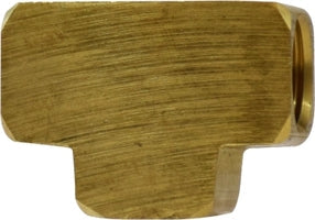 BRASS TEE MACHINED