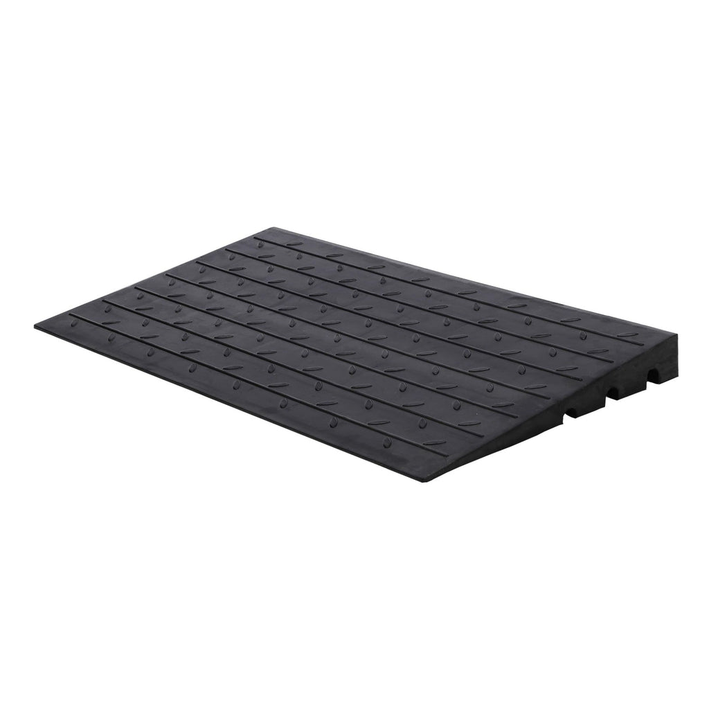 Garvee 24x42x3 Inch - Heavy Duty Rubber Curb Ramp 4.1 Rise Height for Driveways - Trucks, Buses, Wheelchairs