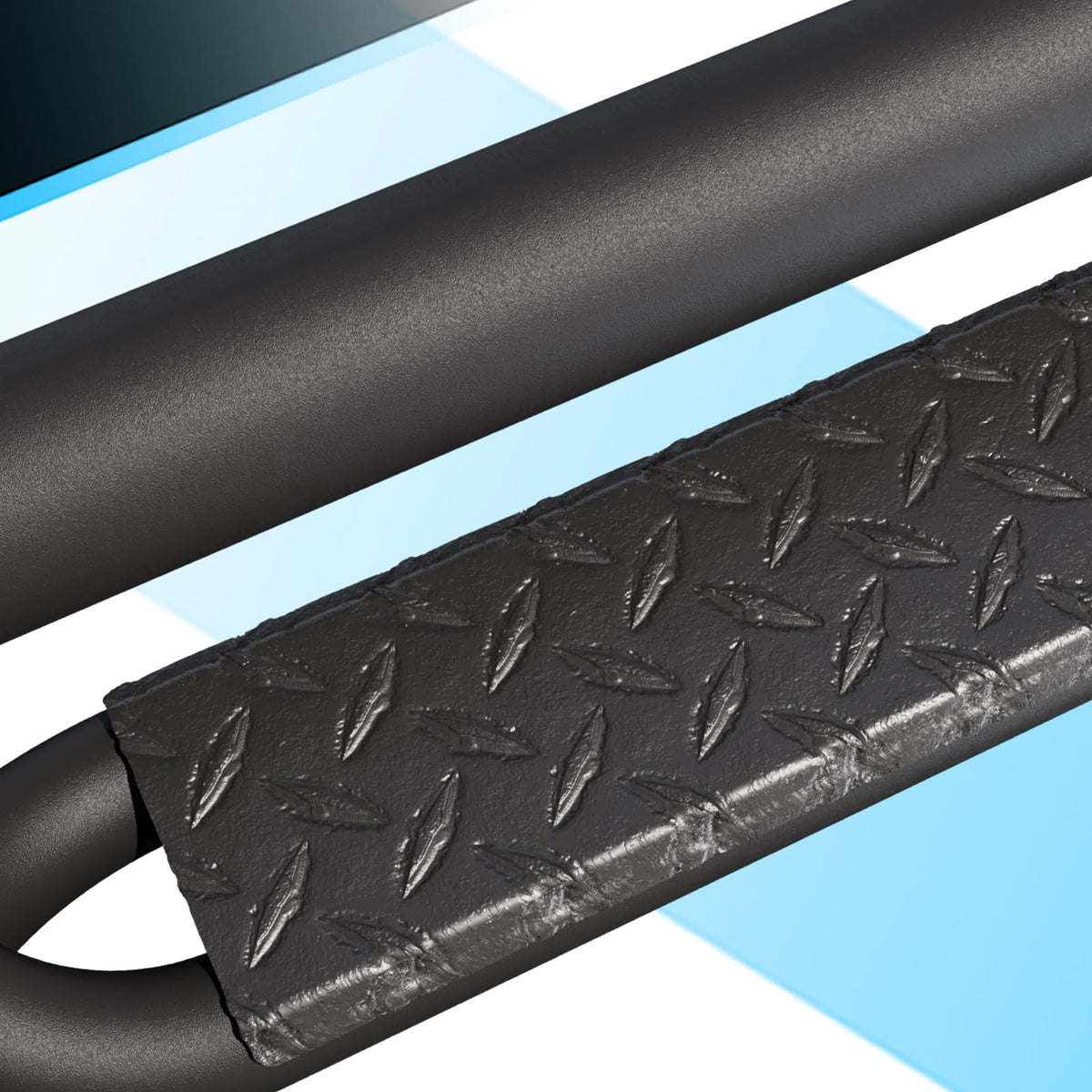 Garvee Running Board Nerf Bar Enhanced Durability, Simple Assembly Aluminum Alloy Stylish Design 1500/2500/3500 Vehicle Access