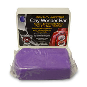 Car Detailing Clay Bars (3) One Of Each w/Wonder Lube