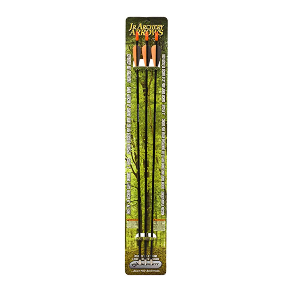 BAR1109MO+19007 BARNETT Vortex Lite Compound Junior Bow Package with Three 28 Fiberglass Arrows and Quiver